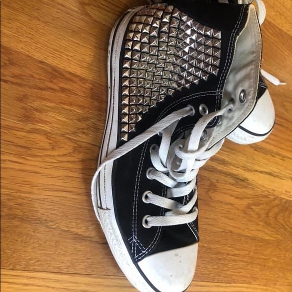 studded converse